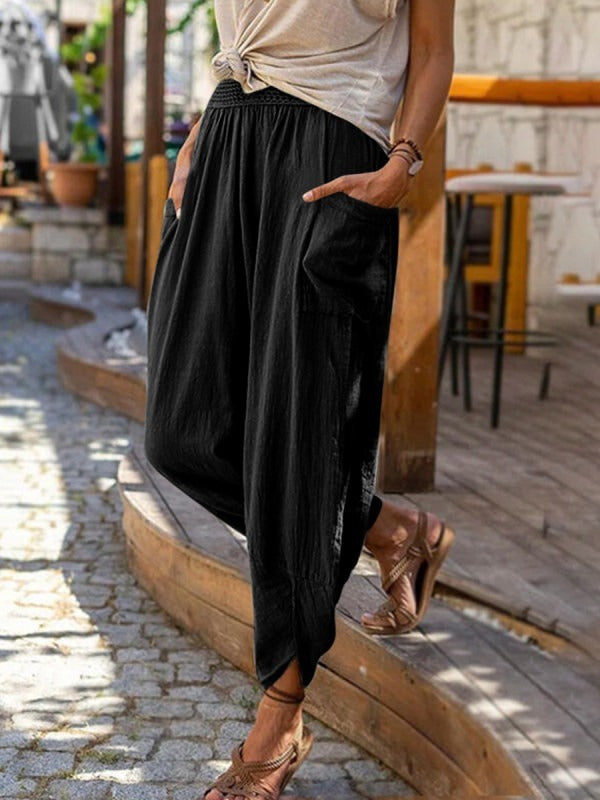 European And American New Casual Wide Leg Loose Pants