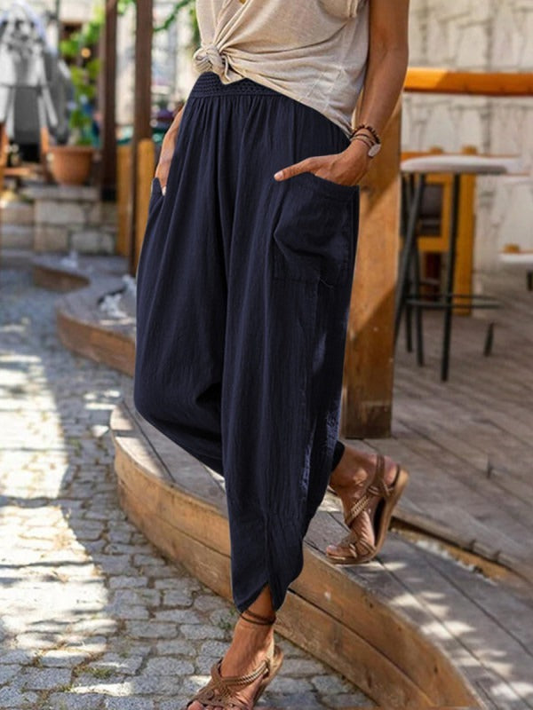 European And American New Casual Wide Leg Loose Pants