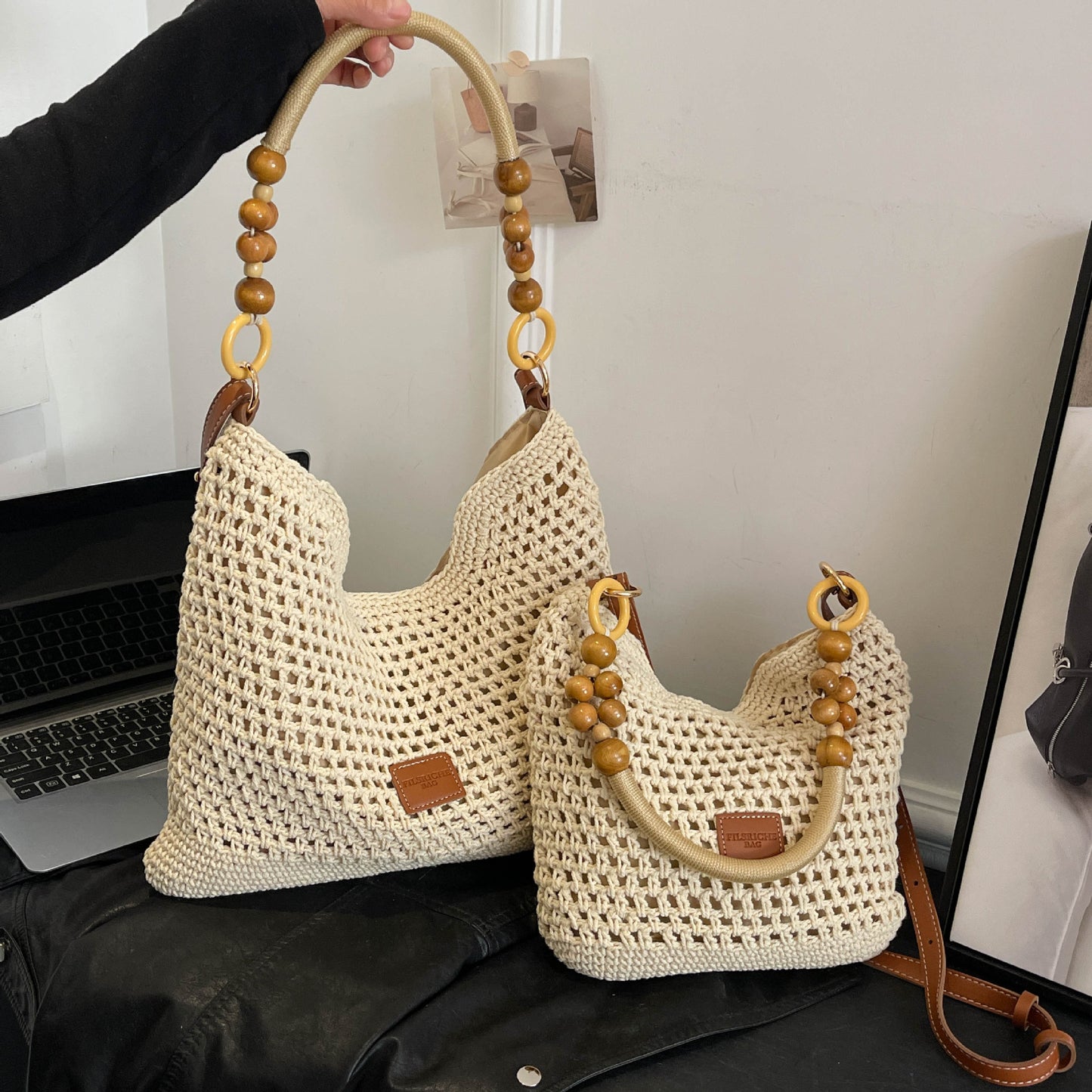 Summer Lazy Style Large Capacity Tote Beach Bag
