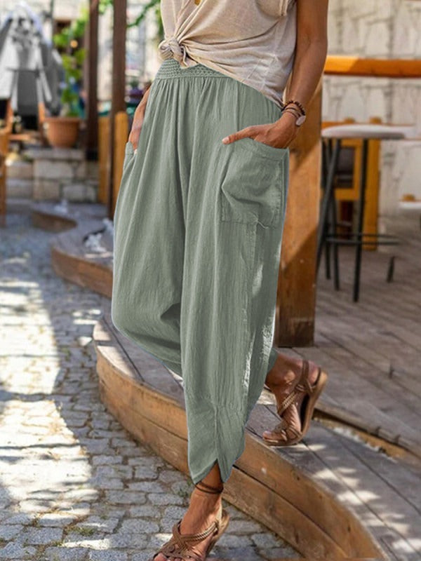 European And American New Casual Wide Leg Loose Pants